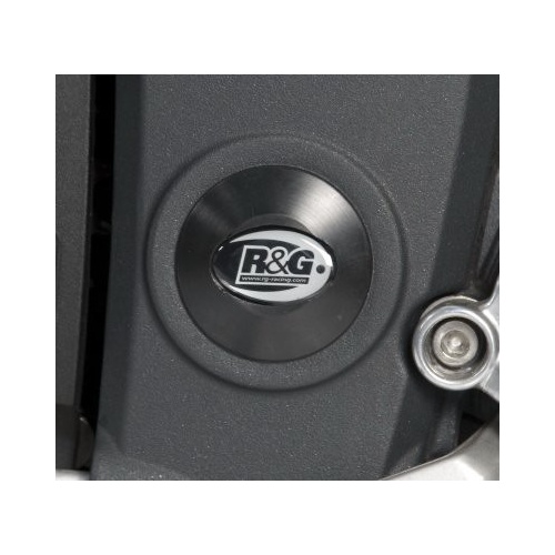 R&G Racing Left Side Frame Plug (Single) Black for Triumph Speed Triple 05-10/Sprint GT 10-18/Sprint ST 2010