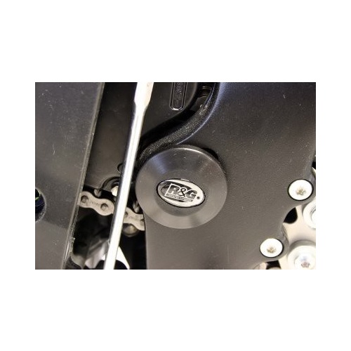 R&G Racing Lower Left Side Frame Plug (Single) Black for Suzuki GSXR1000 09-16/Honda CBR650F/CB650F 14-18