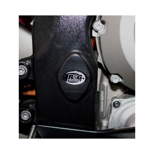 R&G Racing Upper Right Side Frame Plug (Single) Black for BMW S1000RR 10-11