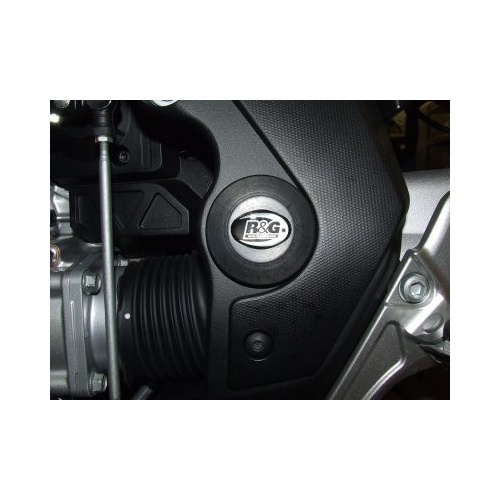 R&G Racing Upper Left Side Frame Plug (Single) Black for Honda VFR1200 10-16/Crosstourer 12-18