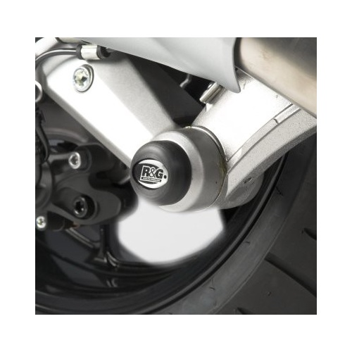 R&G Racing Left or Right Side Swingarm Pivot Plug (Single) Black for Kawasaki GTR1400 Concours 10-18