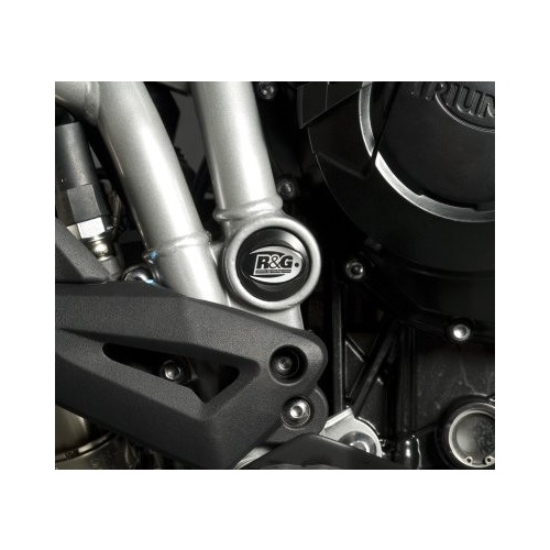 R&G Racing Left or Right Side Frame Plug (Single) Black for Triumph Tiger 800 11-18/XRX/XCX 15-18/XCA 2018