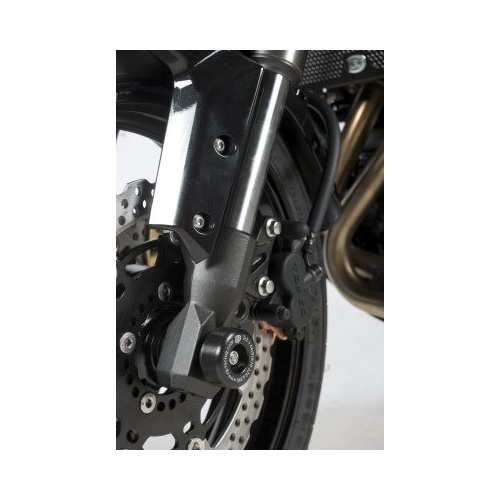 R&G Racing Fork Protectors Black for Kawasaki Versys 650 06-12