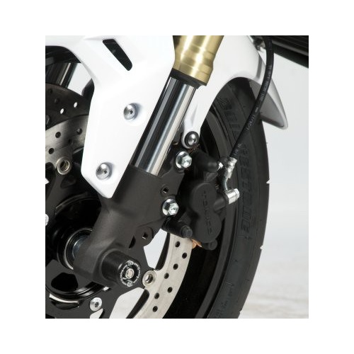 R&G Racing Fork Protectors Black for Suzuki GSR750 11-16