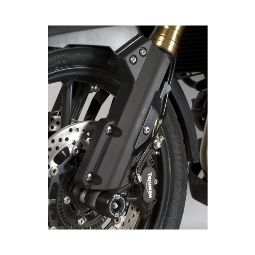 R&G Racing Fork Protectors Black for Triumph Tiger Explorer 1200 12-13