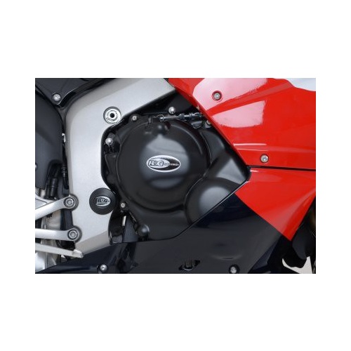 R&G Racing Engine Case Cover Kit (2 Piece) Black for Honda CBR600RR 07-16