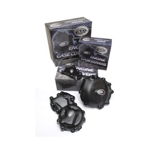 R&G Racing Engine Case Cover Kit (2 Piece) Black for KTM 690 Duke IIII 12-14/690 SMCR 2019