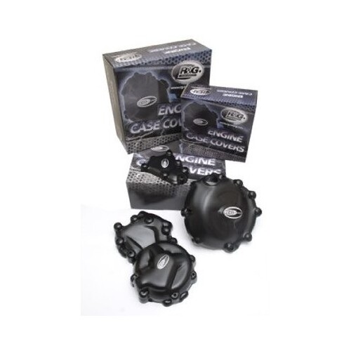 R&G Racing Engine Case Cover Kit (3 Piece) Black for Yamaha FZ-09/MT-09/Niken/Tracer 900 GT 13-20