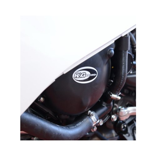 R&G Racing Engine Case Cover Kit (2 Piece) Black for Honda Crossrunner 15-17/VFR800F 14-20