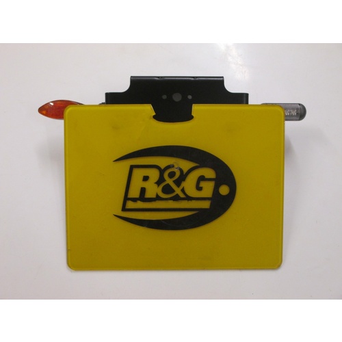 R&G Racing Tail Tidy License Plate Holder Black for Yamaha YZF-R1 02-05