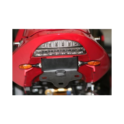 R&G Racing Tail Tidy License Plate Holder Black for Honda CBR900 Fireblade 02-03/CBR954RR 02-03