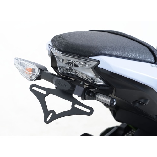 R&G Racing Tail Tidy License Plate Holder Black for Kawasaki Ninja 650/Z650 17-20