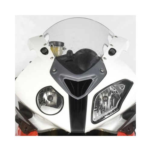R&G Racing Mirror Blanking Plates Black for BMW HP4 09-14/BMW S1000RR 10-18