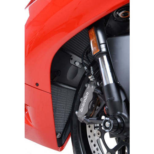 R&G Racing Radiator Guard Black for Ducati 1199 Panigale 12-15/1299 Panigale 15-17/899 Panigale 13-15/959 Panigale 16-19Ducati Panigale V2 2020