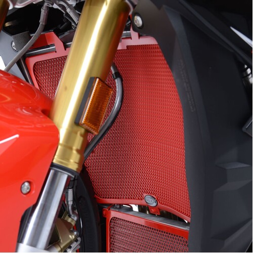 R&G Racing Radiator Guard Red for BMW S1000R 17-