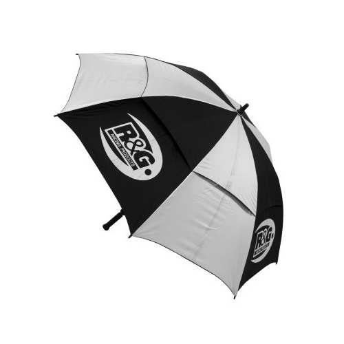 R&G Racing Umbrella Black/Silver w/Logo