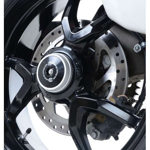 R&G Racing Spindle Blanking Kit Black/Silver for Ducati Multistrada 1200/Multistrada 1200 Gran Turismo
