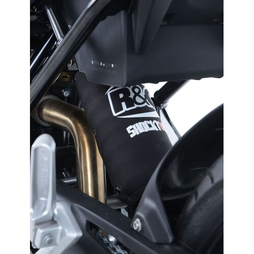 R&G Racing Shocktube Rear Shock Protector 9" X 11.5" for Aprilia/BMW/Ducati/Honda/Kawasaki/KTM/Suzuki/Triumph Most Models
