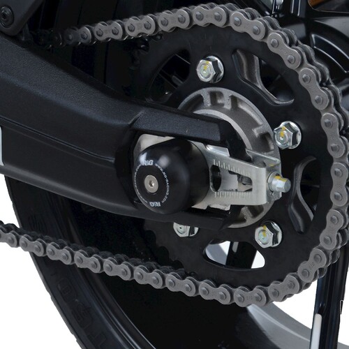 R&G Racing Swingarm Protectors Black for Ducati Scrambler/Urban Enduro/Scrambler 1100/Desert Sled/Monster 797