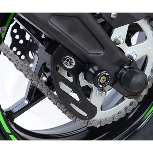 R&G Racing Toe Chain Guards (Road Racing) Black for various Motorcycle Models