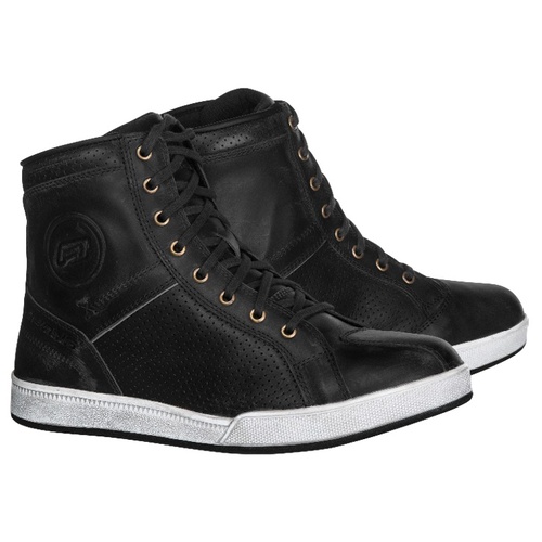 Rjays Ace II Perforated Black Boots [Size:37]