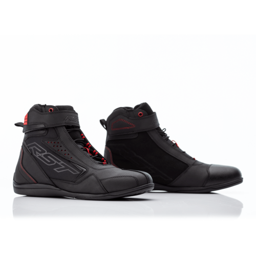 RST Frontier CE Black/Red Ride Shoes [Size:42]