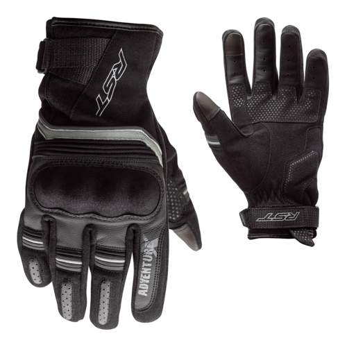 RST Adventure-X Black Gloves [Size:SM]