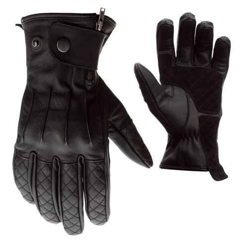 RST Matlock Classic CE Black Gloves [Size:SM]