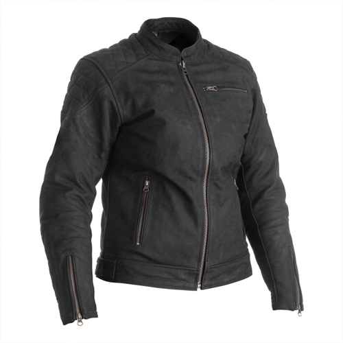 RST Ripley CE Black Womens Leather Jacket [Size:8]