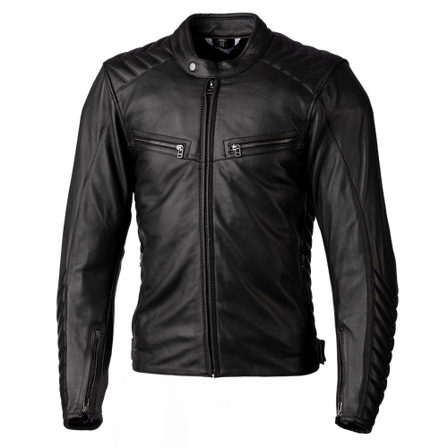 RST Roadstar III CE Black Leather Jacket [Size:LG]