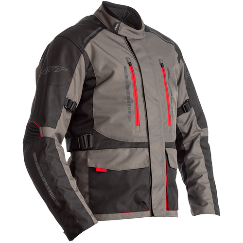 RST Atlas Grey/Black Textile Jacket [Size:SM]