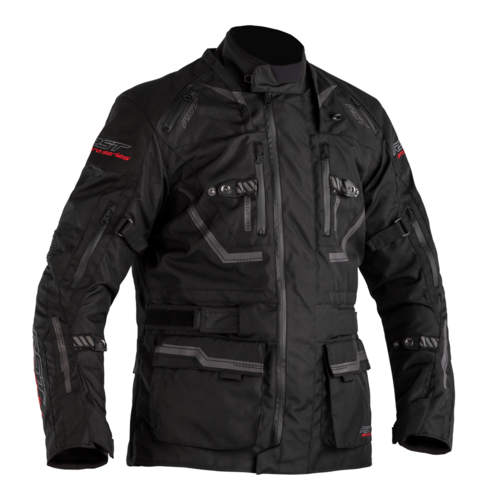 RST Pro Series Paragon 6 Black Textile Jacket [Size:SM]