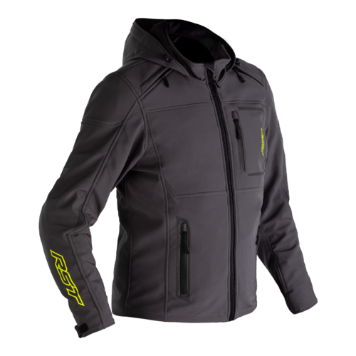 RST Frontline Grey/Neon Textile Jacket [Size:SM]