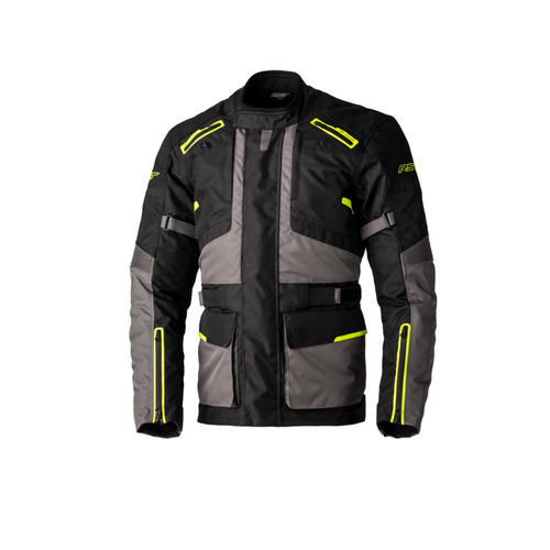 RST Endurance CE WP Black/Grey Textile Jacket [Size:SM]