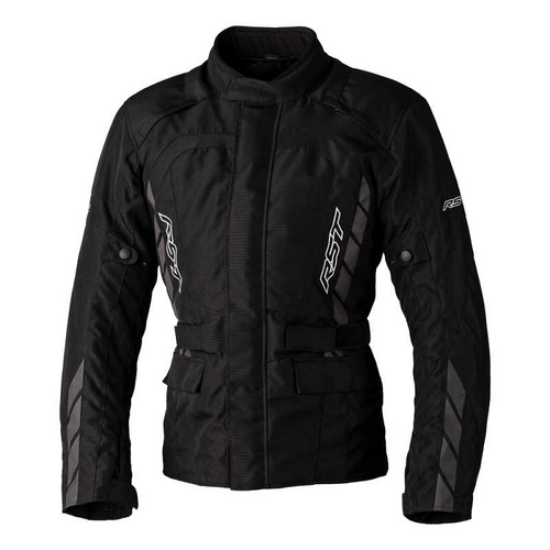 RST Alpha 5 CE WP Black Textile Jacket [Size:MD]