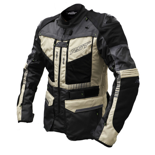 RST Ranger Pro CE Adventure Sand/Graphite Textile Jacket [Size:SM]