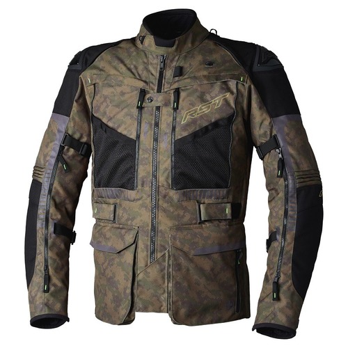 RST Ranger Pro CE Adventure Digi Camo Textile Jacket [Size:SM]