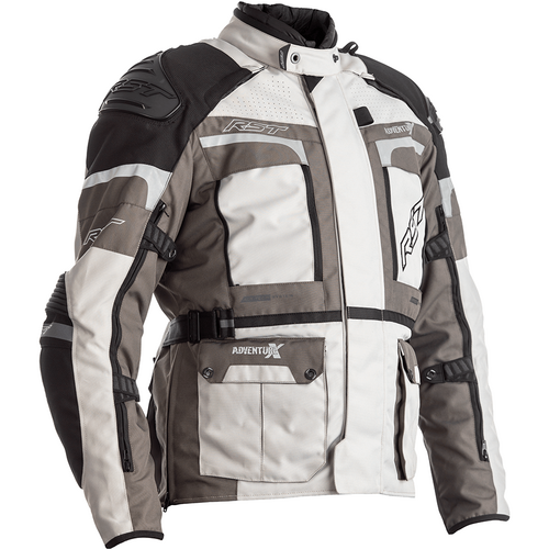 RST Pro Series Adventure-X Silver Textile Jacket [Size:SM]