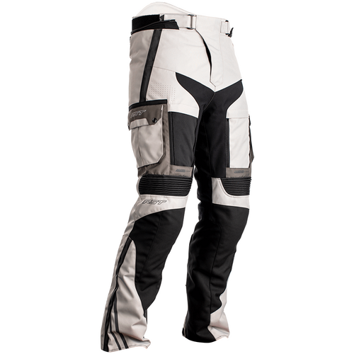 RST Pro Series Adventure-X Silver Textile Pants [Size:SM]