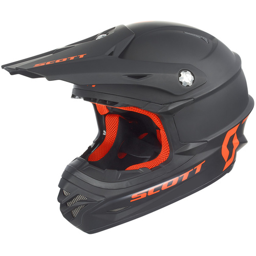 Scott 350 Pro Satin Black Helmet [Size:XL]