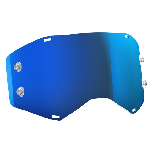 Scott Replacement Single Blue Chrome Works Lens for Prospect/Fury Goggles