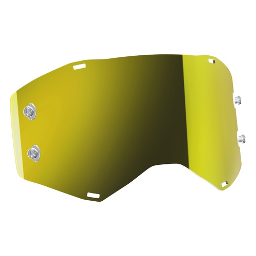 Scott Replacement Single Yellow Chrome Works Lens for Prospect/Fury Goggles
