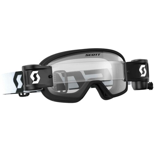 Scott Buzz MX Pro WFS Goggles Black/White w/Clear Works Lens