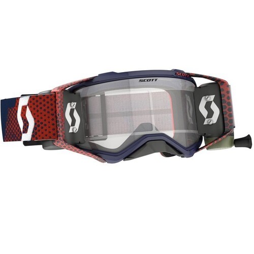 Scott Prospect WFS Goggles Red/Blue w/Clear Lens