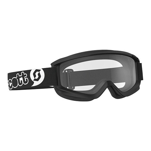 Scott Agent Junior Goggles Black w/Clear Single Lens