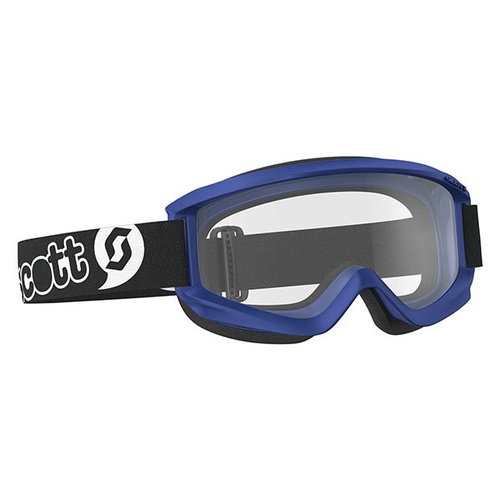 Scott Agent Junior Goggles Blue w/Clear Single Lens