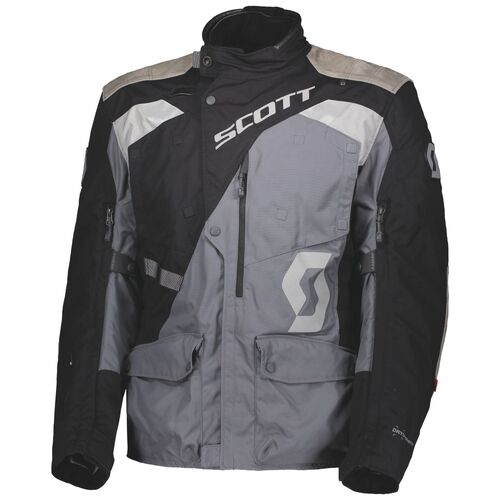 Scott Dualraid Dryo Black/Iron Grey Textile Jacket [Size:SM]