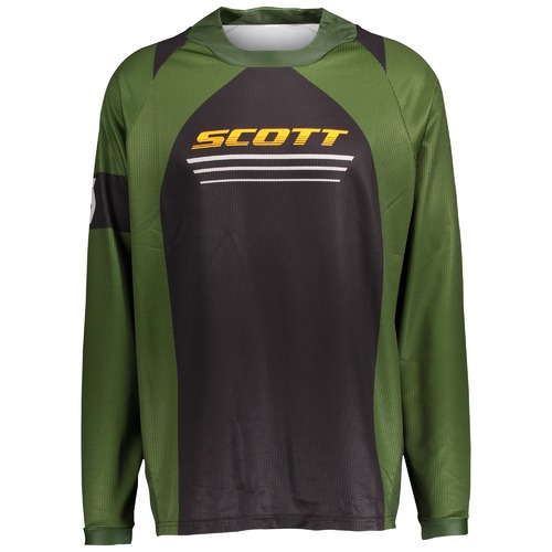 Scott X-Plore Black/Green Jersey [Size:SM]