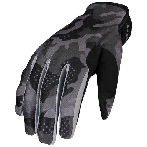 Scott 350 Camo Black/Grey Gloves [Size:SM]
