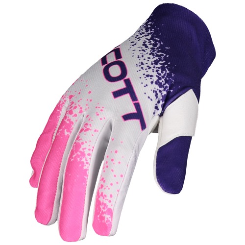 Scott 250 Swap Evo Purple/Pink Gloves [Size:XS]